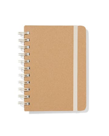 HEMA Notitieboek A6 gelinieerd kraft, Diversen, Agenda's, Verzenden, Nieuw