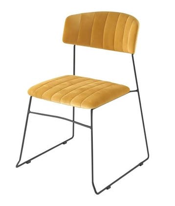 Teddy Stoel | Geel | 79(h)x55x51,5cm, Verzenden, Nieuw in verpakking