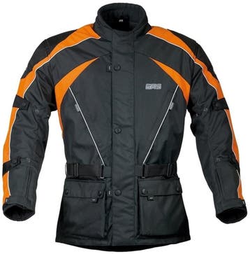 gms Twister Zwart Oranje Textiele Motorjas, Nieuw met kaartje, Jas | textiel, Gms, Heren