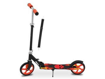 Veiling - Inklapbare Step / Scooter - Fire - XXL Wielen, Fietsen en Brommers, Nieuw