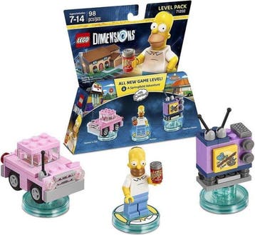 LEGO Dimensions - Level Pack - The Simpsons: Homer, Verzenden, Nieuw