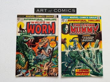Supernatural Thrillers #3, #9 - 2 Comic collection - Eerste, Boeken, Nieuw