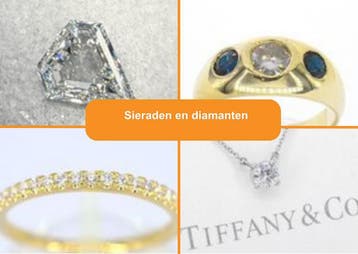 Sieraden en diamanten op de veiling (veiling 9187), Sieraden, Tassen en Uiterlijk, Antieke sieraden