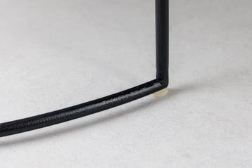 Set van 2 ronde salontafels ELEMENTS 60cm zilverzwart, Ophalen of Verzenden, Nieuw