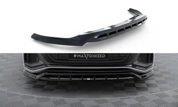 Voorspoiler Audi Q8 S-Line / SQ8 Maxton Glans Zwart, Auto-onderdelen, Ophalen of Verzenden, Nieuw