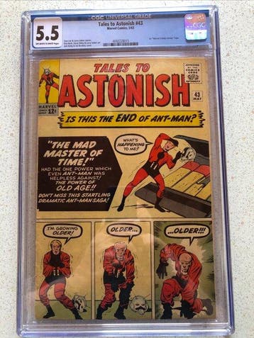 Tales to Astonish #43 - 1 Graded comic - 1963 - CGC 5.5, Boeken, Strips | Comics, Nieuw