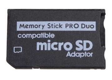 Memory Stick Pro Duo Micro SD Adaptor (PSP Accessoires), Spelcomputers en Games, Ophalen of Verzenden, Zo goed als nieuw