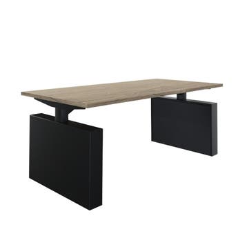 FlexFrame elektrisch zit/sta bureau, met zijwangen, 200x80cm, Overige plaatsen, Ophalen of Verzenden, Nieuw in verpakking, Bureau