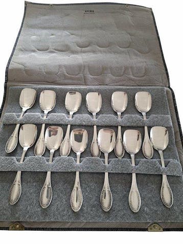 78 PD Bragagnolo Manlio - Theelepel (12) - .800 zilver