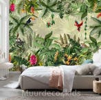 Into the Jungle behang, Muurdeco4kids, Verzenden, Jungle behang, trendy, 