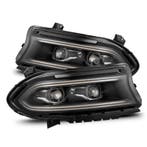 AlphaRex 15-23 Dodge Charger LUXX-Series LED Proj Headlights, Ophalen of Verzenden, Nieuw