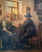 August Rieper (1865-1940) - Zwiesprache