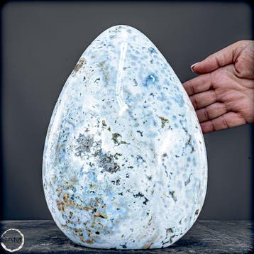 Ocean Jasper vrijvorm met druse – Uniek uit Madagaskar -
