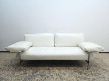 B&B Italia - Citterio / Nava - Sofa - Diesis - Leder, Staal