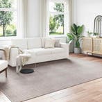 vidaXL Vloerkleden LUGO Crème en Taupe 280 x 200 cm, Verzenden, Nieuw, Crème