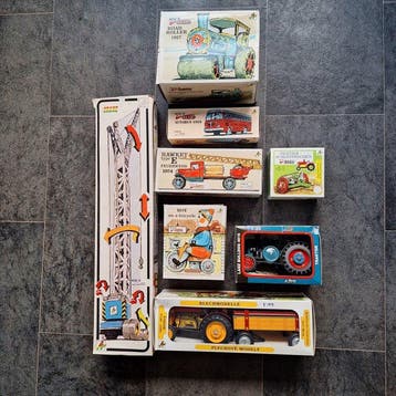 Kovap - Blikken speelgoed - Meerdere Kovap retro modellen -
