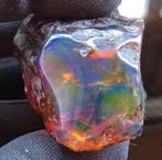 Birmese Blauwe Amber - van hoge kwaliteit! Geen