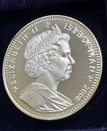 Isle of Man (Brits Kroonbezit). Elizabeth II. 1 Crown 2008