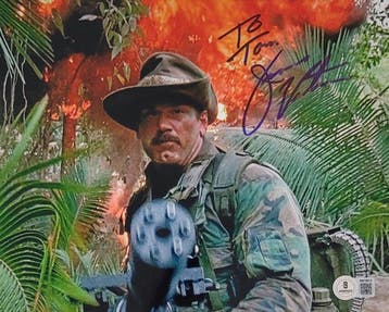 Predator - Jesse Ventura (Blain Cooper) - Autograph, Photo, Nieuw