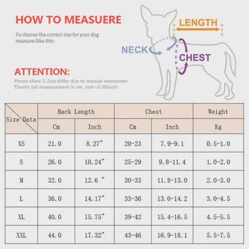 Warme Gebreide Hondentrui voor Kleine Honden - Chihuahua, Yo, Verzenden, Nieuw