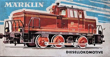 Märklin H0 - 3065 - Diesellocomotief (1) - BR V60, met, Hobby en Vrije tijd, Modeltreinen | H0, Nieuw
