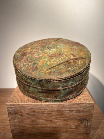 Akan bronzen doos - Akan, Antiek en Kunst