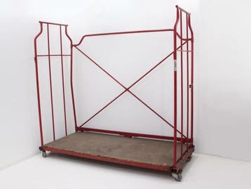 Meubeltransportkar 225x230x109cm (hxbxd) rood - L-frame, Werkplek, Ophalen of Verzenden, Gebruikt, Overige typen