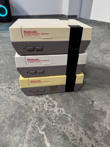 Nintendo - Nes - Lot of 3 - Spelcomputer, Nieuw