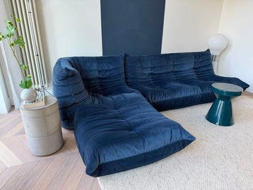 Ligne Roset - Michel Ducaroy - Bank (3) - Togo - velours -