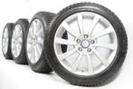 Mercedes Klasse CLS W218 17 inch velgen + Winterbanden Bridg, Gebruikt, Velg(en), 17 inch, Winterbanden
