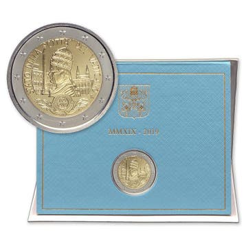 Vaticaan 2 Euro Souvereiniteit 2019, Verzenden