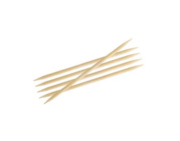 Knitpro bamboe sokkennaalden 15cm, Hobby en Vrije tijd, Breien en Haken, Ophalen of Verzenden, Nieuw, Breien of Haken, Wol of Garen