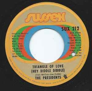 vinyl single 7 inch - The Presidents - Triangle Of Love (..., Verzenden, Zo goed als nieuw, 7 inch, R&B en Soul