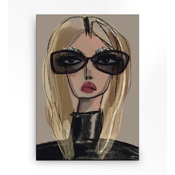 *WOONWINKEL* Urban Cotton She Knows Wandkleed In Frame M 110, Verzenden, Nieuw