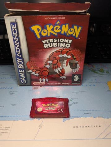 Nintendo - Gameboy Advance - Pokémon Versione Rubino/ ruby -, Nieuw