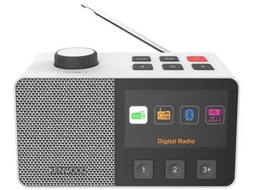 Kenwood CR-M70DAB-W - Seniorenradio - DAB+/FM-RDS Bluetooth, Verzenden, Zo goed als nieuw