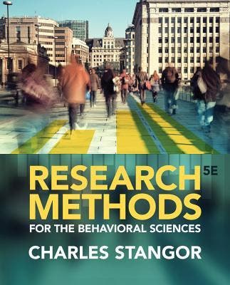 Research Methods for the Behavioral Sciences 9781285077024, Zo goed als nieuw