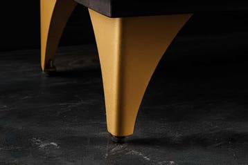Handgemaakt dressoir GOLDEN SUNSET 140cm zwart met 3D, Ophalen of Verzenden, Nieuw