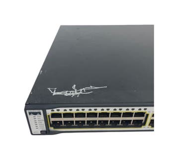 Cisco WS-C3750G-48TS-S used ( damaged ), Ophalen of Verzenden, Nieuw