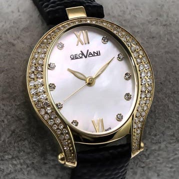 Geovani - Diamond Swiss Made Watch - GOL590-GL-DD-7 - Zonder, Nieuw