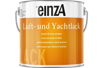 einzA Bootlak Blank/kleurloos - 5 liter - Luft- und yacht..., Overige kleuren, 5 tot 10 liter, Nieuw, Ophalen of Verzenden
