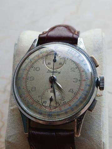 Breitling 178-Cal.170-anni40 - Heren - 1900-1949, Nieuw