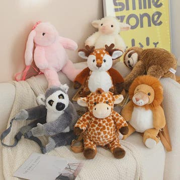 Pluche Dieren Rugzak - 40cm Schattige Knuffel Schoudertas vo