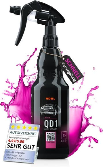 ADBL QD1 Quick Detailer Spray 500ml, Auto diversen, Onderhoudsmiddelen, Verzenden