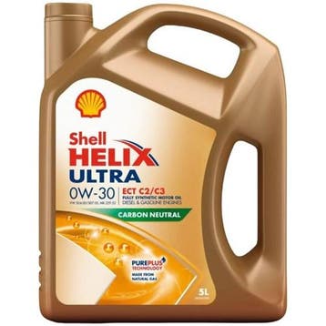 Shell Helix Ultra Ect C2 C3 0W30 5L, Verzenden