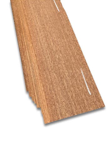 Mahonie fineer | 31 vellen | 70x12 cm, Nieuw