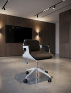 Interstuhl - Fauteuil - 161S - Aluminium
