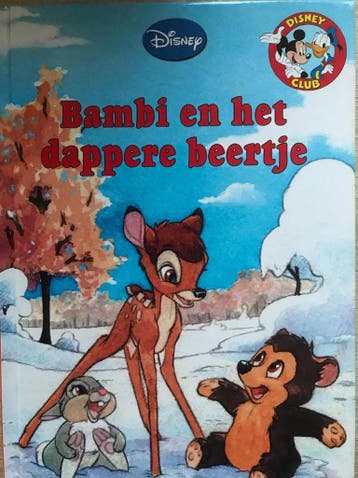 Disney Boekenclub - Bambi en het dappere beertje - Disney, Verzenden, Gelezen, Disney