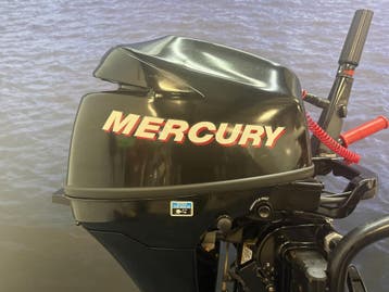 “ Mercury 8 pk | Kortstaart | Super nette staat “, 5 tot 10 pk, Viertaktmotor, Ophalen of Verzenden, Zo goed als nieuw