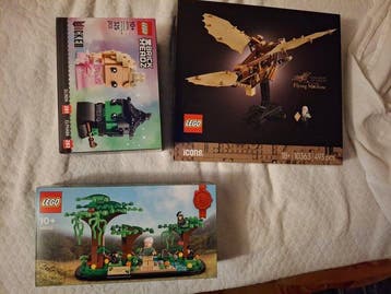 Lego Set - Icons - Leonardo da vinci flying machine + wicked, Nieuw